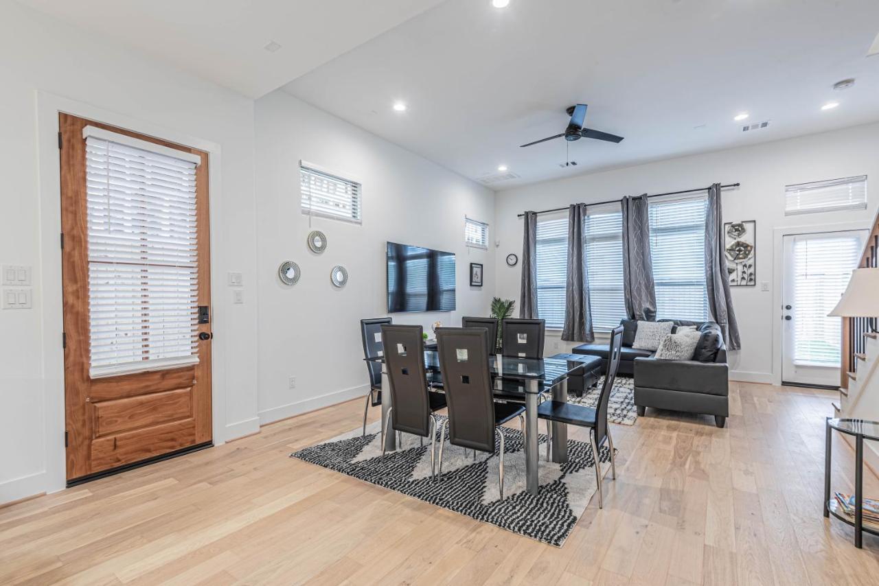 Willa Luxury 3Br, Ks Bed Mins Away 4Rm Dtown, Med Ctr Houston Zewnętrze zdjęcie