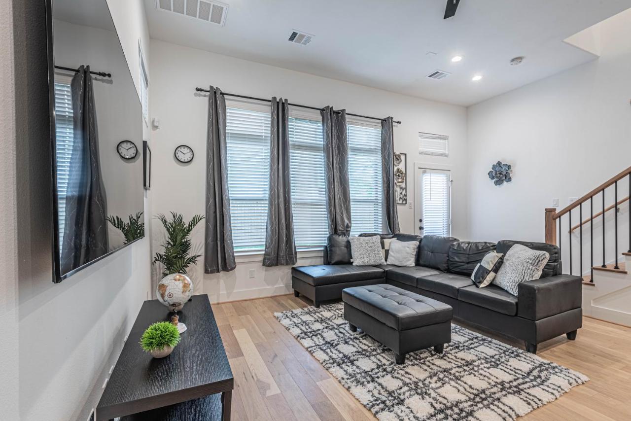 Willa Luxury 3Br, Ks Bed Mins Away 4Rm Dtown, Med Ctr Houston Zewnętrze zdjęcie