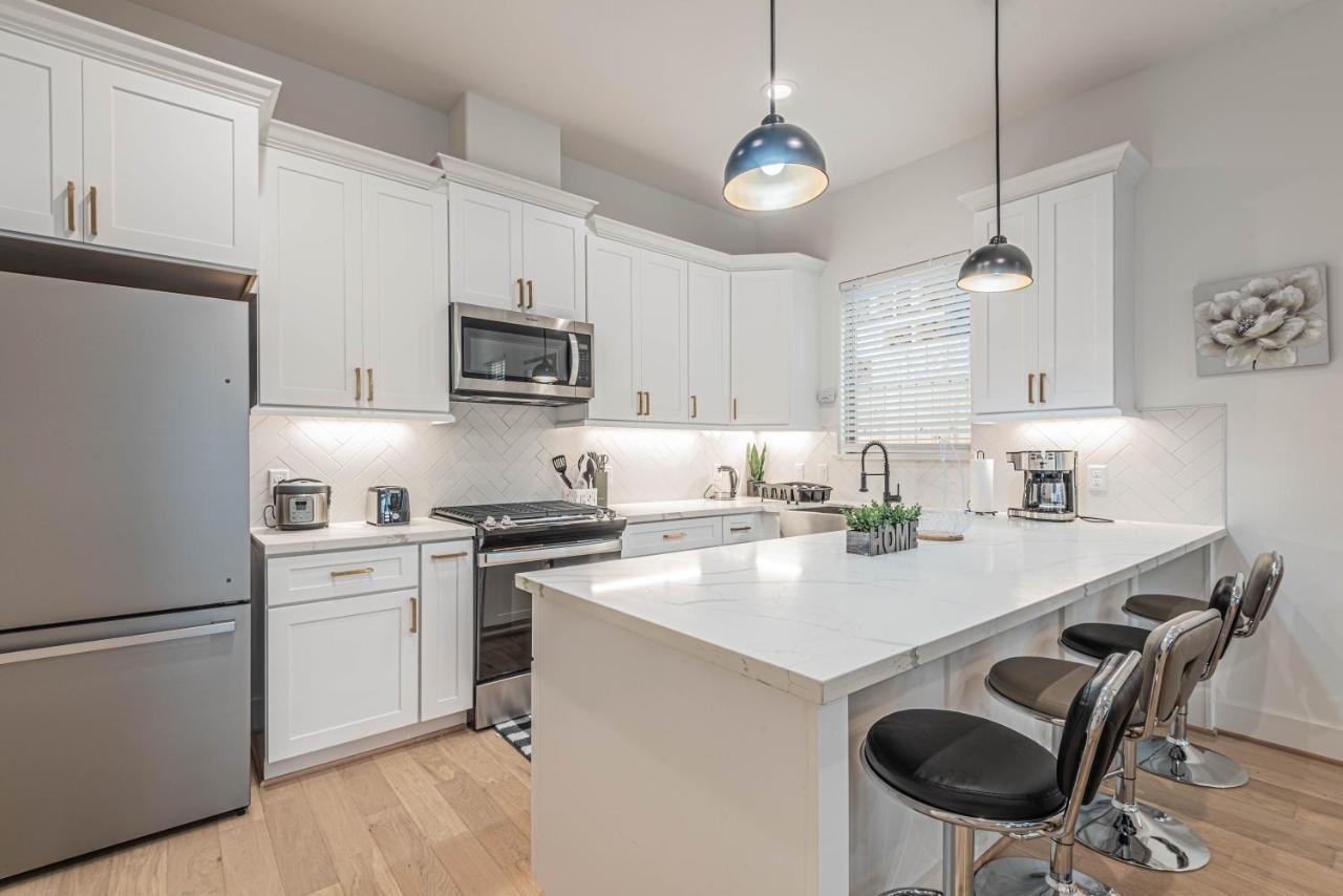 Willa Luxury 3Br, Ks Bed Mins Away 4Rm Dtown, Med Ctr Houston Zewnętrze zdjęcie
